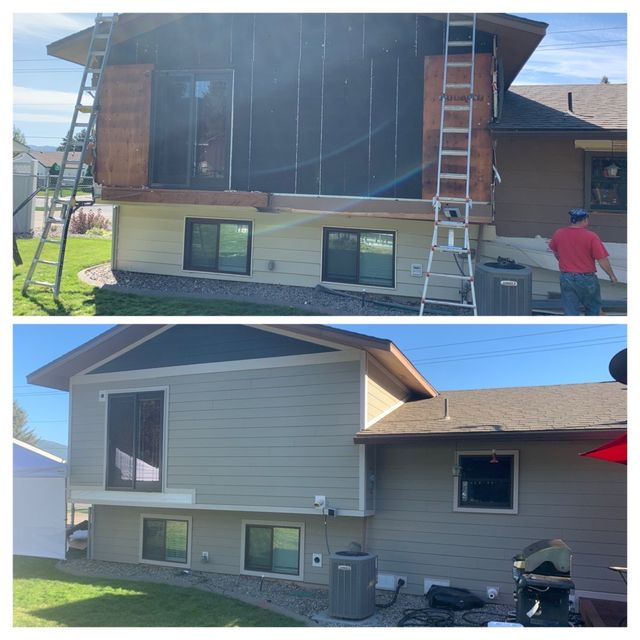 Hardie siding install — Spokane